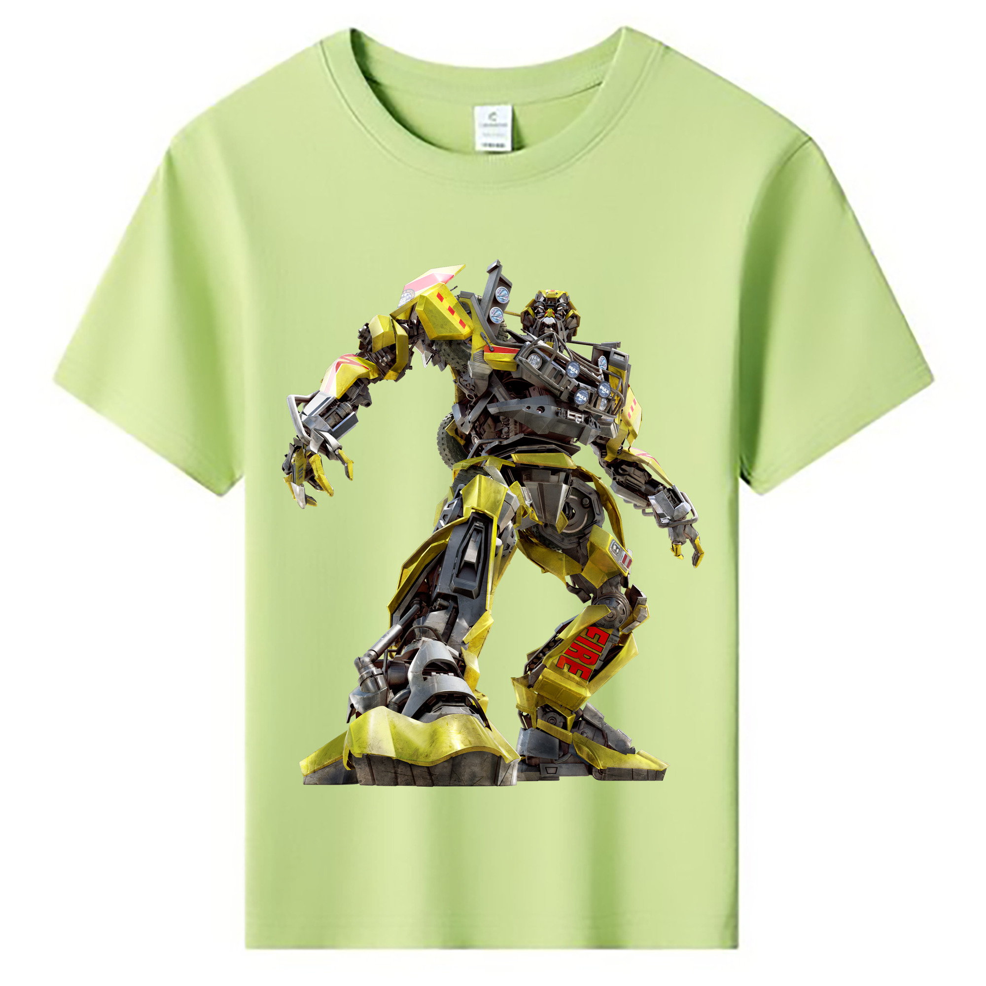 （画像用）  綿100％キッズTシャツ（フロントプリント）